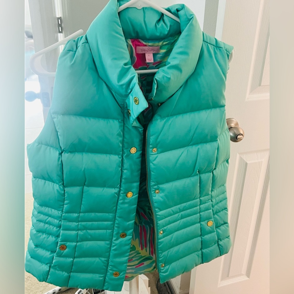 Lilly Pulitzer puffer vest